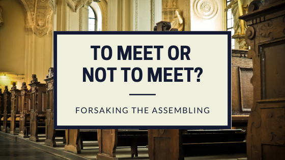 To Meet or Not to Meet? Forsaking the Assembling
